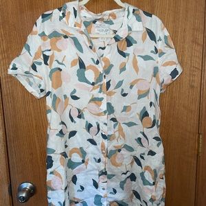 Rachel Zoe button down dress with pockets